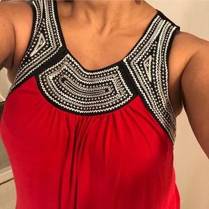 Colorblock Maxi Dress